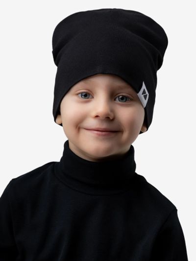 Лот: 22416045. Фото: 1. Шапка для мальчика bodo, Черный. Другое (спортивная одежда)
