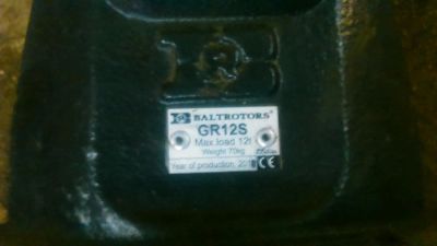 Лот: 10941729. Фото: 1. Продам Ротатор Baltrotors CR 12S. Другое (автозапчасти)