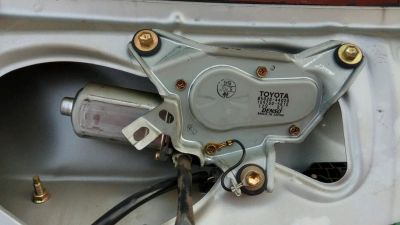 Лот: 11296427. Фото: 1. Мотор заднего дворника Toyota... Электрооборудование