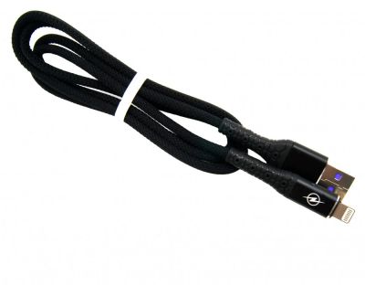 Лот: 16168644. Фото: 1. USB кабель iPhone JKX-32 черный... Дата-кабели, переходники