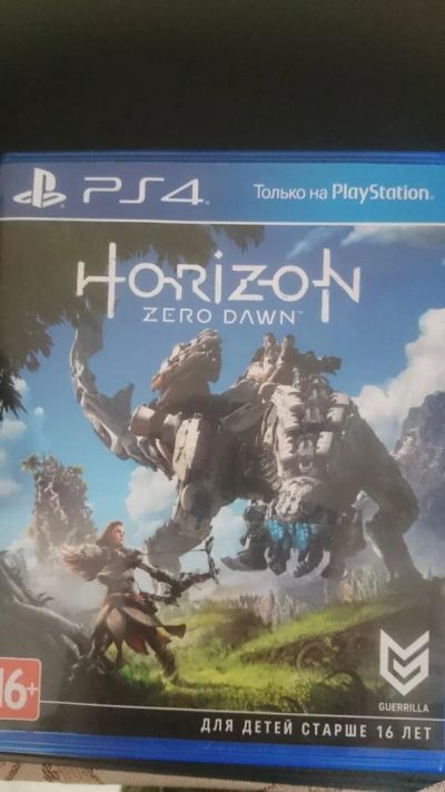 Лот: 9536790. Фото: 1. Игра ps 4 horizon zero dawn. Другое (игры, программное обеспечение)