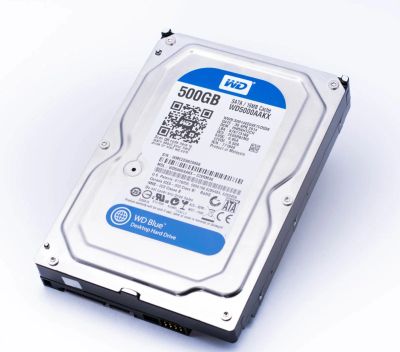 Лот: 10871516. Фото: 1. Жесткий диск WD Blue 500 Gb 500... Жёсткие диски (HDD)