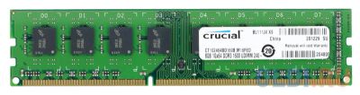 Лот: 16065002. Фото: 1. Сrucial 8gb ddr3 1600 udimm 240. Оперативная память