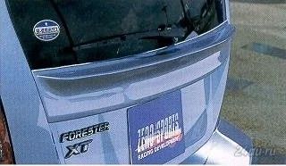 Лот: 5647447. Фото: 1. Спойлер на багажник на Subaru... Детали тюнинга