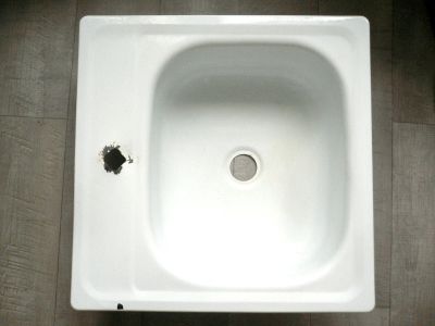 Лот: 14032691. Фото: 1. мойка эмалированная раковина для... Мойки кухонные