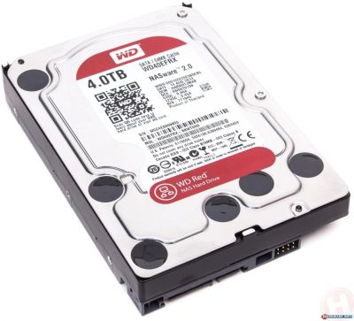 Лот: 8995378. Фото: 1. Жесткий диск WD RED 4Tb. Новый... Жёсткие диски (HDD)