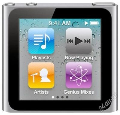 Лот: 2221286. Фото: 1. ipod nano 6 8gb Graphite. Плееры
