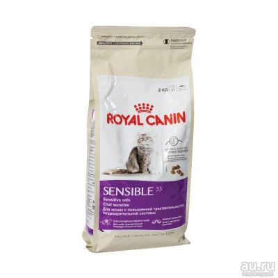 Лот: 10399420. Фото: 1. Корм Royal Canin Sensible 33 Для... Корма