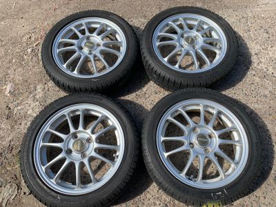Лот: 16284937. Фото: 1. A-Tech R15 + Toyo G5, 165/55 R15... Шины на дисках
