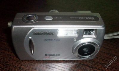 Лот: 1856208. Фото: 1. цифровой фотоаппарат Samsung Digimax... Цифровые компактные