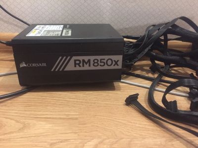 Лот: 12773867. Фото: 1. Блок питания Corsair RM850x. Корпуса, блоки питания
