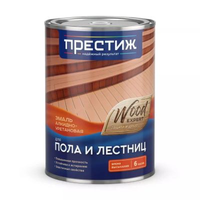 Лот: 24085921. Фото: 1. Эмаль Престиж, для пола и лестниц... Краски, лаки, растворитель