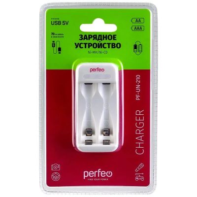 Лот: 22143522. Фото: 1. ЗУ Perfeo PF-UN-210 Ni-MH/CD... Другое (бытовая техника)
