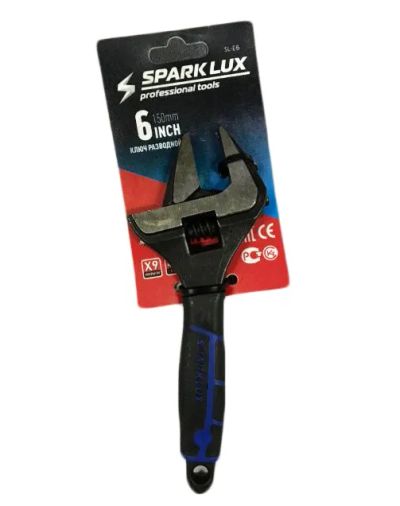 Лот: 19524783. Фото: 1. Ключ разводной Spark Lux 150мм... Ручные инструменты для автомобиля