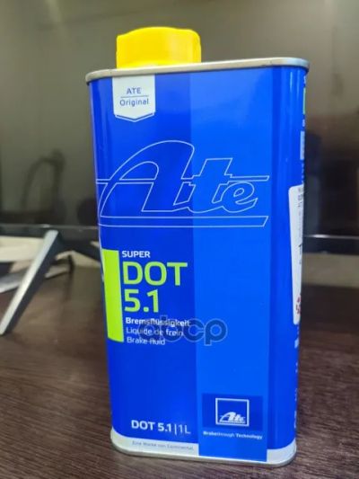 Лот: 21960495. Фото: 1. Жидкость Тормозная Ate Dot 5.1... Тормозная система