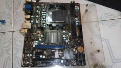 Лот: 14930849. Фото: 1. MSI 860GM-P43 FX + задняя планка. Материнские платы