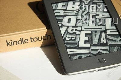 Лот: 1630556. Фото: 1. Электронная книга Kindle Touch. Электронные книги