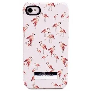 Лот: 3385237. Фото: 1. Чехол на IPhone5-Ted Baker London-фламинго. Чехлы, бамперы