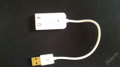 Лот: 2816320. Фото: 1. USB Sound Adapter, простая внешняя... Другое (аксессуары)