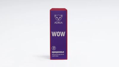 Лот: 25274079. Фото: 1. Контактные линзы Adria WOW 0,00... Контактные линзы
