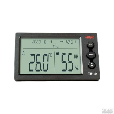 Лот: 18263555. Фото: 1. Термогигрометр RGK TH-10 (-10... Пищевое