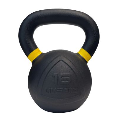 Лот: 25204359. Фото: 1. Чугунная гиря 16кг Live Pro Kettlebell... Гири