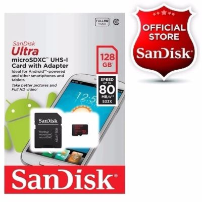 Лот: 10433563. Фото: 1. Micro SD Карта Памяти 128 GB SanDisk... Другое (фото, видеокамеры, оптика)