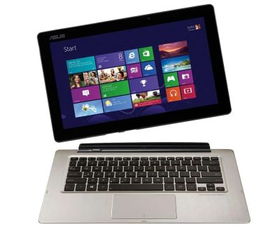 Лот: 5100436. Фото: 1. Ноутбук планшет трансформер Asus... Ноутбуки