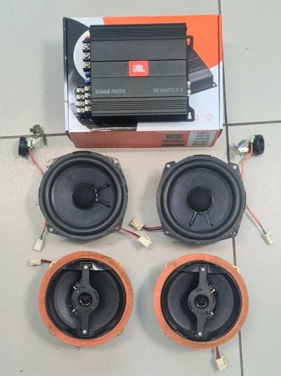 Лот: 19513943. Фото: 1. Комплект JBL акустика + усилитель. Акустика автомобильная