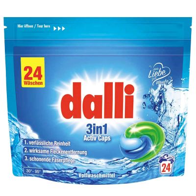 Лот: 24938431. Фото: 1. Капсулы для стирки Dalli Activ. Бытовая химия