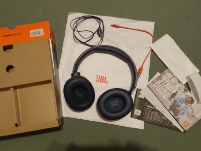 Лот: 25678575. Фото: 1. Наушники JBL Tune 720BT темно-синие. Наушники, гарнитуры