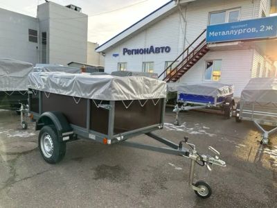 Лот: 24627026. Фото: 1. Прицеп Уралец 2.0 фанерный борт. Прицепы, полуприцепы