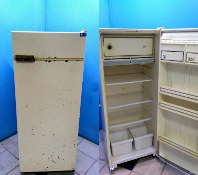Лот: 13514729. Фото: 1. Холодильник Бирюса-6 код 521105. Холодильники, морозильные камеры