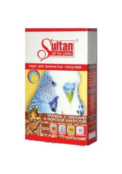 Лот: 6463820. Фото: 1. Корм Sultan для волнистых попугаев... Корма