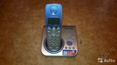 Лот: 5867665. Фото: 1. Телефон Panasonic KX-TG 7225 RU... DECT и радиотелефоны