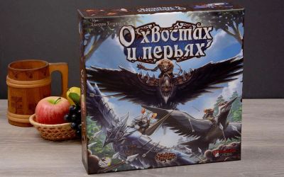 Лот: 12720101. Фото: 1. Crowd Games: О хвостах и перьях. Настольные игры, карты