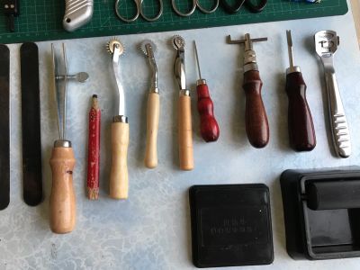 Лот: 12307655. Фото: 1. Инструмент для работы с кожей... Работа с кожей