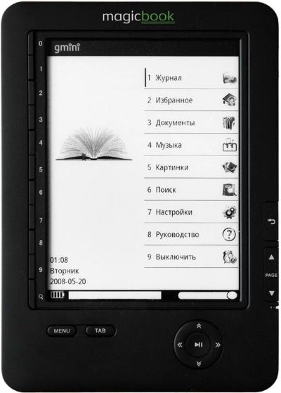 Лот: 3142277. Фото: 1. magicbook m61hd. Электронные книги