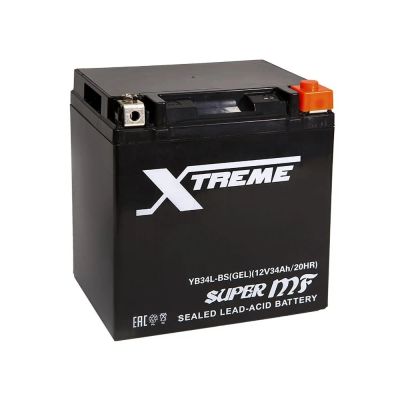 Лот: 20073772. Фото: 1. Мото Xtreme YB34L-BS GEL (34Ah... Аккумуляторы