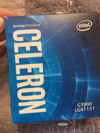 Лот: 12316132. Фото: 1. Процессор intel celeron g 3900... Процессоры