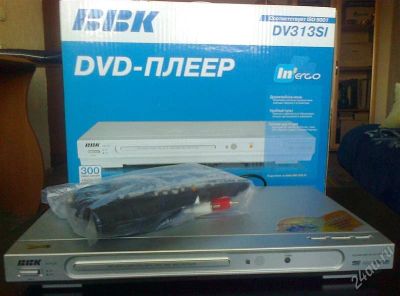 Лот: 2791791. Фото: 1. DVD Плеер BBK DV 313SI. DVD, Blu-Ray плееры