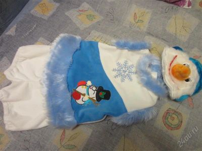 Лот: 2341209. Фото: 1. снеговик. Детские карнавальные, праздничные костюмы