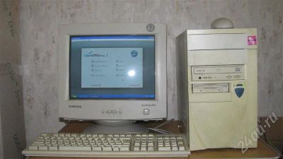 Лот: 396072. Фото: 1. Компьютер P-III 500mhz (370 сокет... Компьютеры в сборе