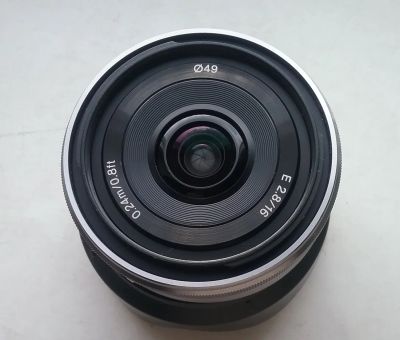 Лот: 19497056. Фото: 1. Sony E 16mm 2.8. Цифровые беззеркальные со сменной оптикой