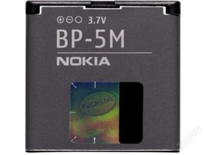 Лот: 2427612. Фото: 1. Акб BP-5M Orig 100% Nokia 5610... Аккумуляторы