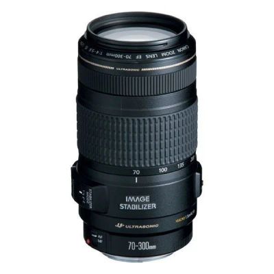 Лот: 15854737. Фото: 1. Canon EF 70-300mm f/4.0-5.6 IS... Объективы