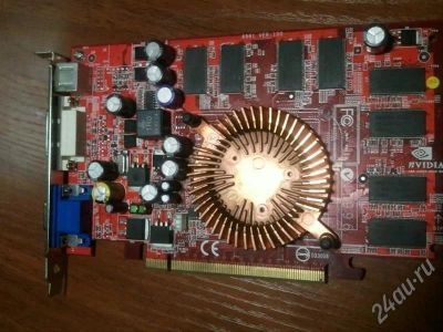 Лот: 666130. Фото: 1. Видеокарта NVIDIA GeForce 6600... Видеокарты