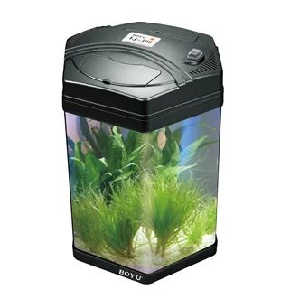 Лот: 3533043. Фото: 1. Аквариум Boyu LJ-300 22л. шестигранник... Аквариумы, террариумы
