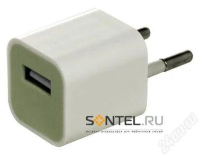 Лот: 1025787. Фото: 1. Сетевой USB адаптер Mini. Зарядные устройства, блоки питания, адаптеры сетевые для смартфонов