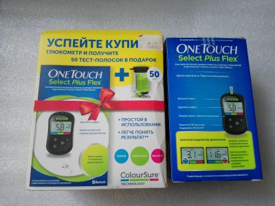 Лот: 20912957. Фото: 1. Глюкометр One Touch Select. Рабочий... Оборудование